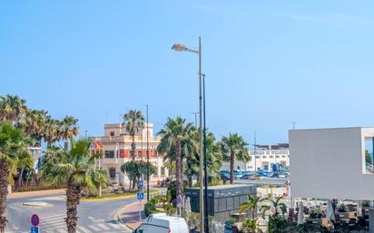 Exterior view of Flat for sale in Santa Pola  with Air Conditioner and Terrace