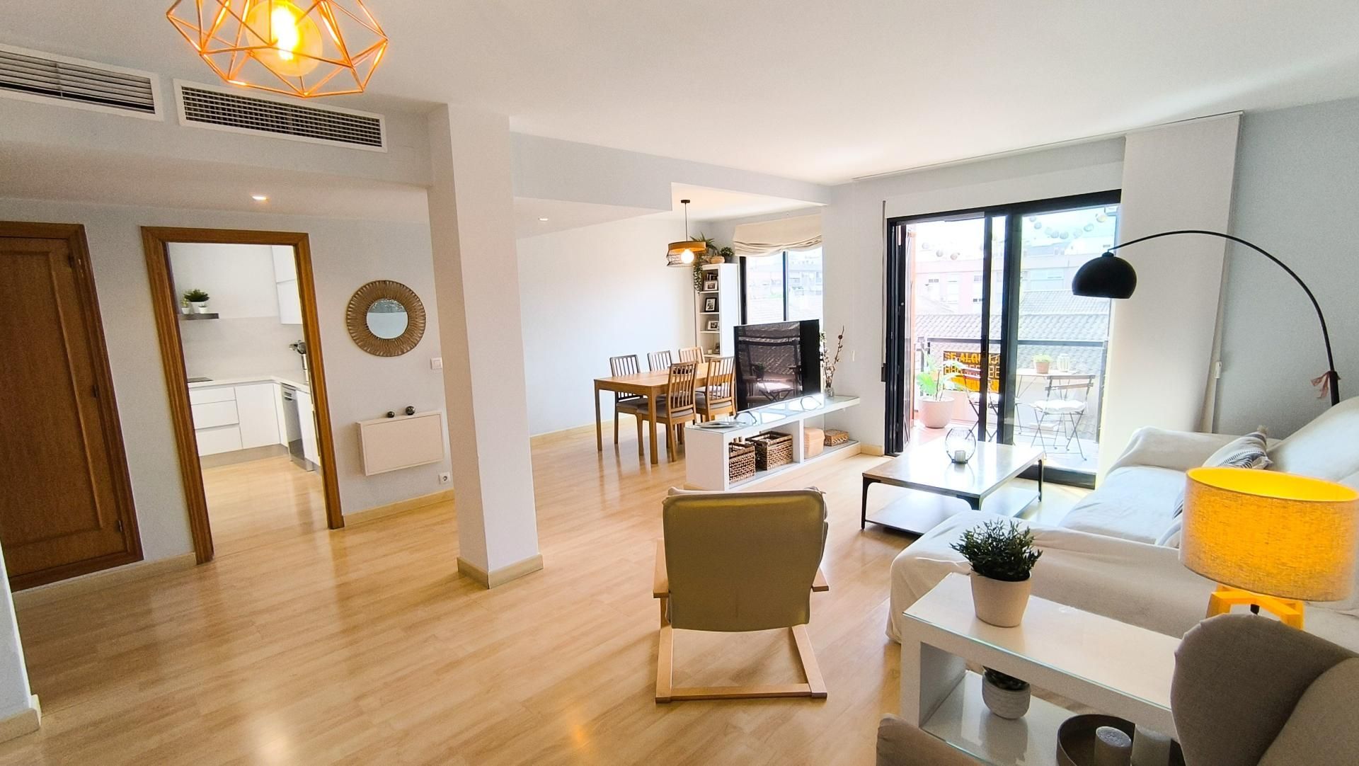 Sala de estar de Ático en venta en  Murcia Capital con Terraza y Balcón