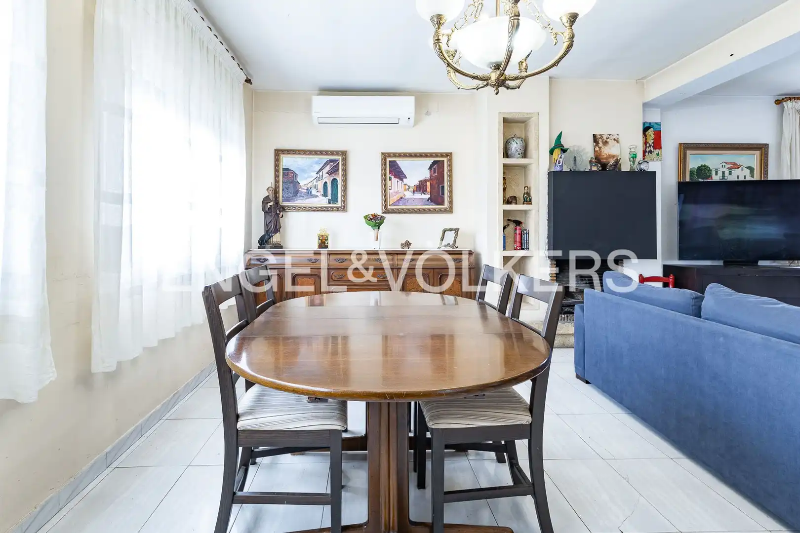 Comedor de Casa o chalet en venta en Vilassar de Dalt con Aire acondicionado, Calefacción y Jardín privado