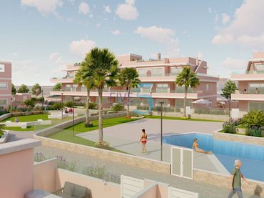 Ático con piscina en venta en Pilar de la Horadada ciudad