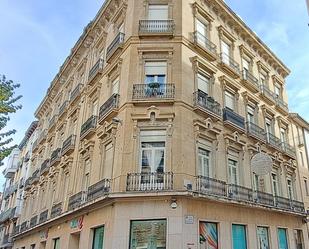 Exterior view of Flat for sale in  Huesca Capital  with Heating, Parquet flooring and Balcony