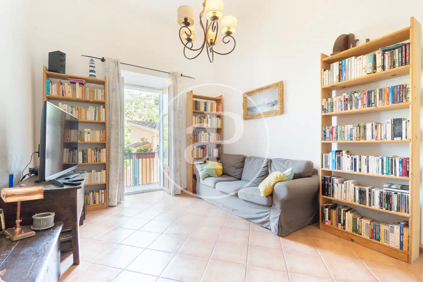 Sala de estar de Piso en venta en Sóller con Balcón