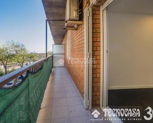 Balcony of Flat for sale in Badalona  with Air Conditioner, Storage room and Balcony