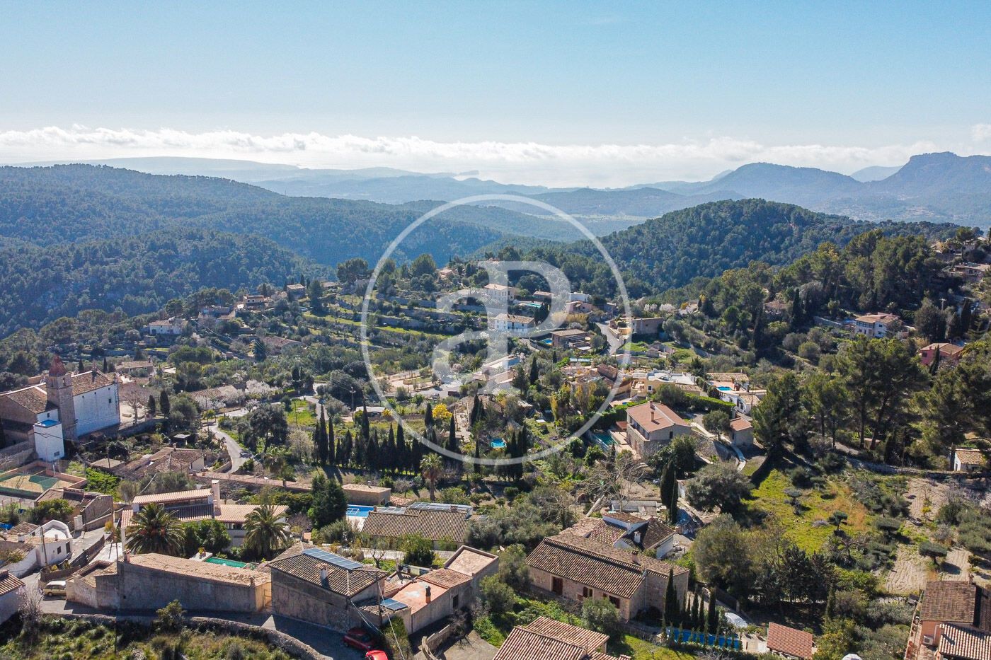 Vista exterior de Residencial en venda en Puigpunyent