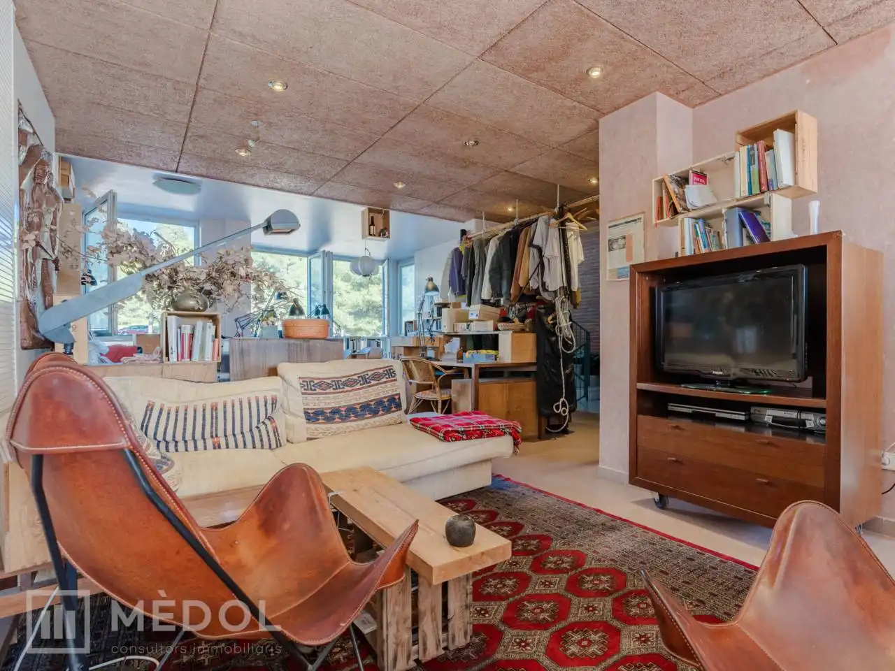 Living room of Houses for sale in Tarragona  with Air Conditioner, Heating and Parquet flooring