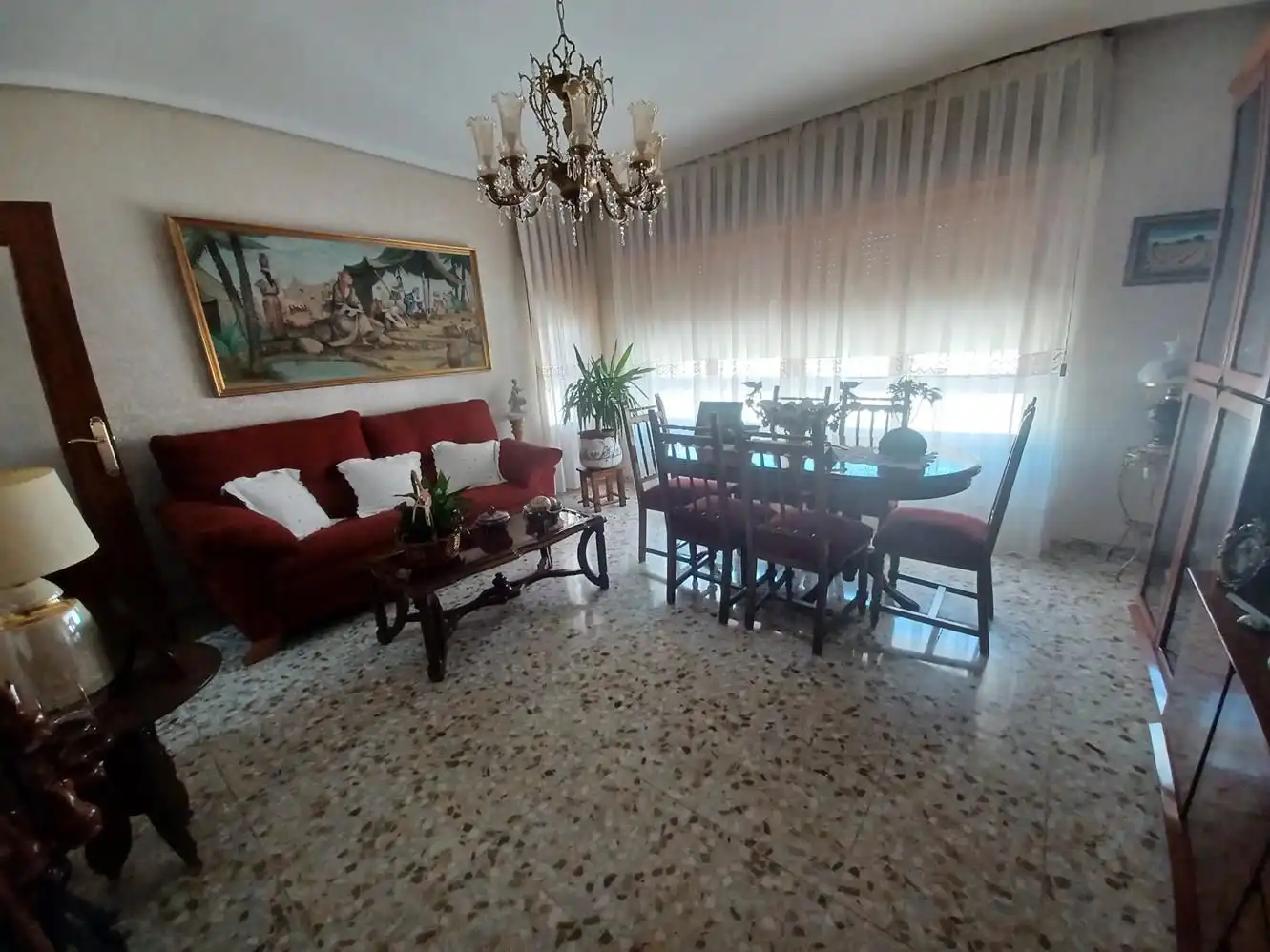 Sala de estar de Piso en venta en La Roda con Aire acondicionado, Calefacción y Trastero