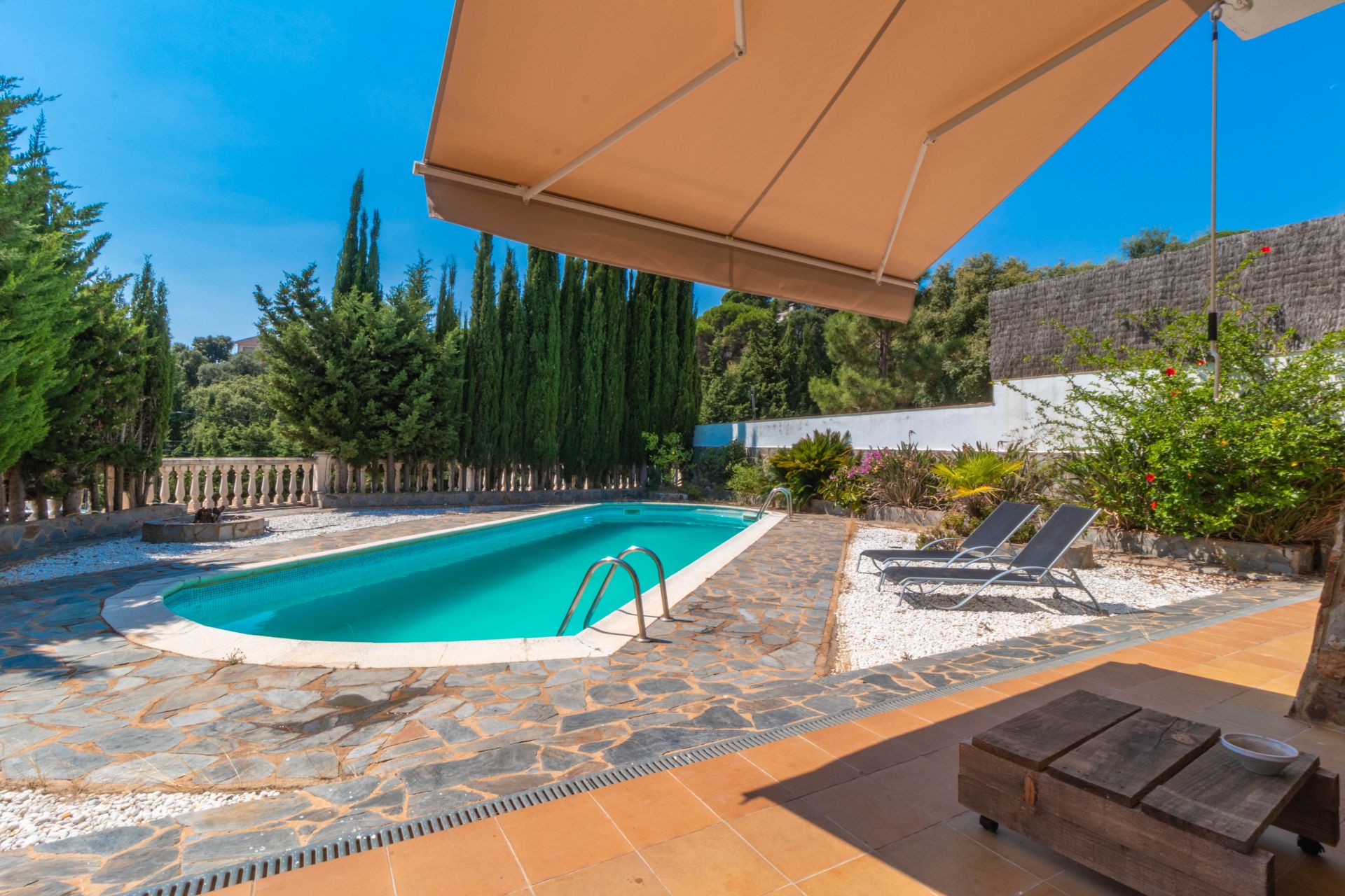 Garden of House or chalet for sale in Sant Cebrià de Vallalta  with Air Conditioner, Private garden and Terrace