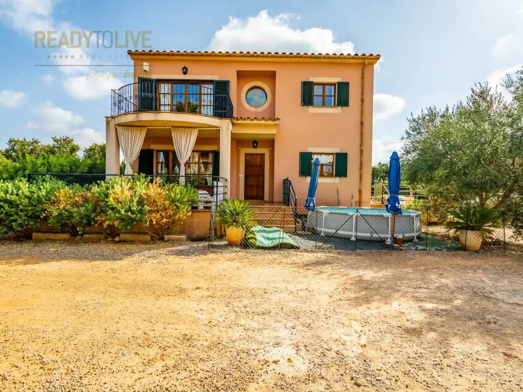 Vista exterior de Finca rústica en venta en Sa Pobla con Calefacción, Jardín privado y Balcón