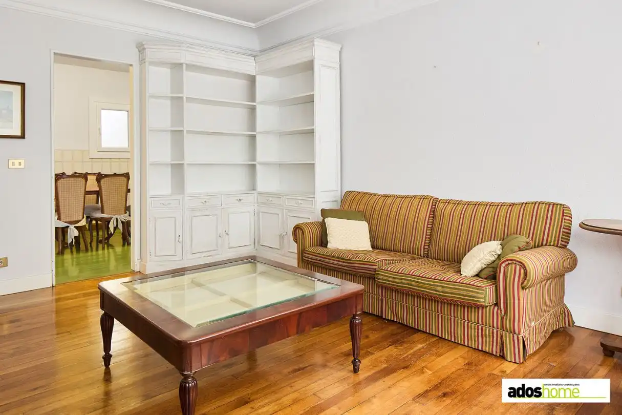 Sala de estar de Piso en venta en Zarautz con Balcón