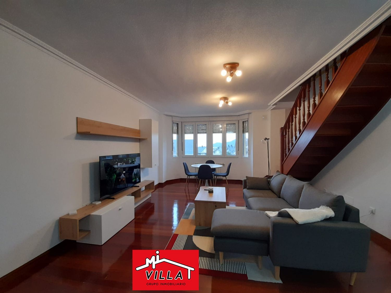 Living room of Flat to rent in Bárcena de Cicero  with Heating