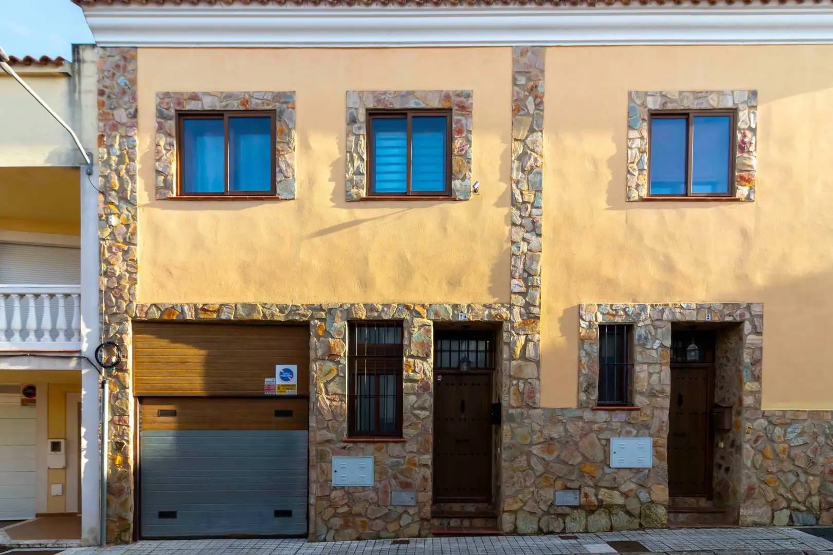 Vista exterior de Casa o chalet en venta en Badajoz con Aire acondicionado y Terraza