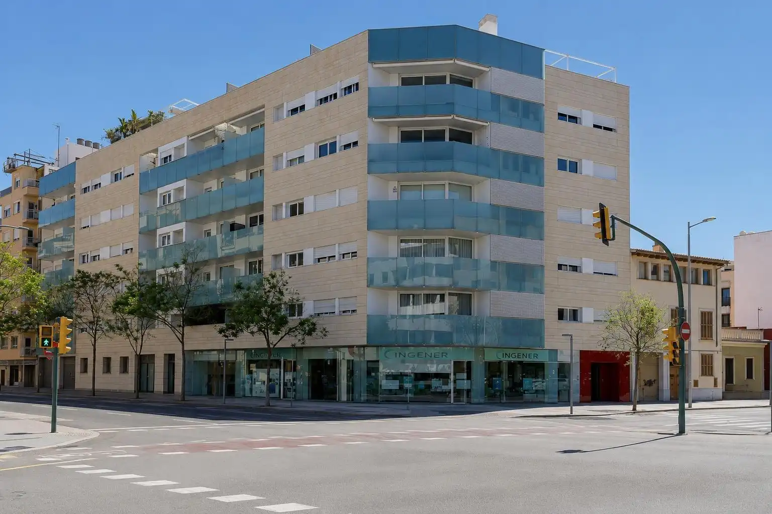 Vista exterior de Pis en venda en  Palma de Mallorca amb Aire condicionat, Calefacció i Balcó