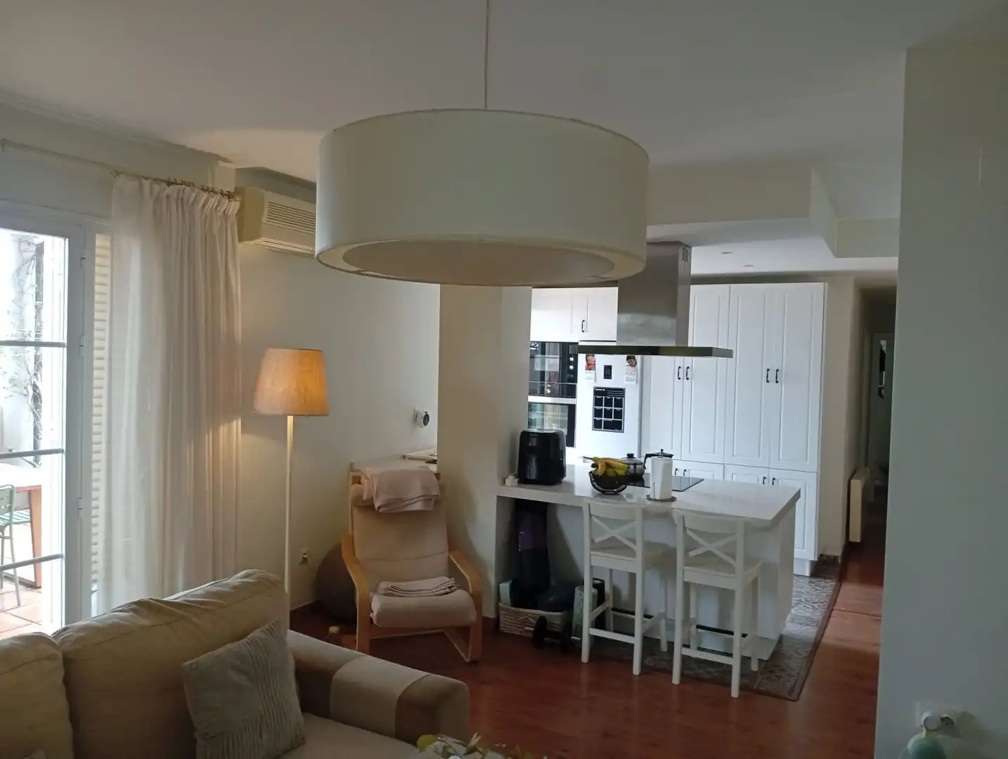 Sala de estar de Ático de alquiler en Alcalá de Guadaira con Aire acondicionado, Calefacción y Terraza