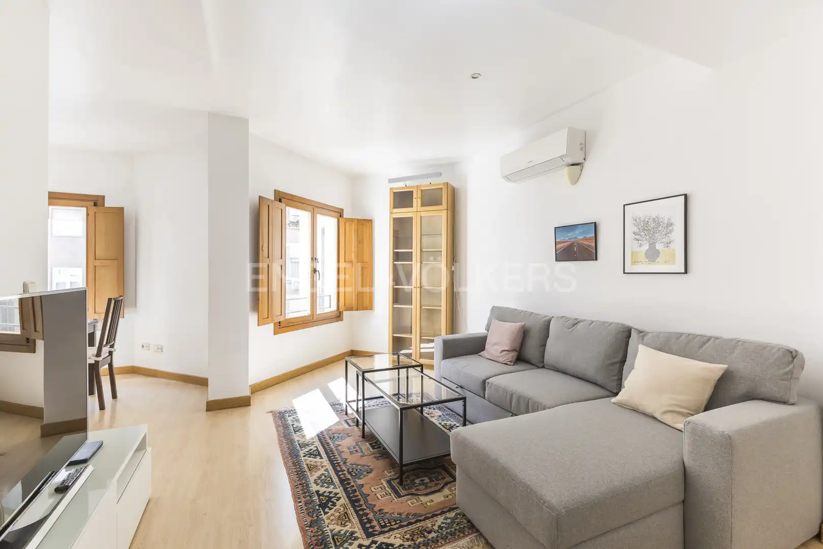 Exterior view of Flat for rent in Madrid  with Air Conditioner, Heating and Furnished
