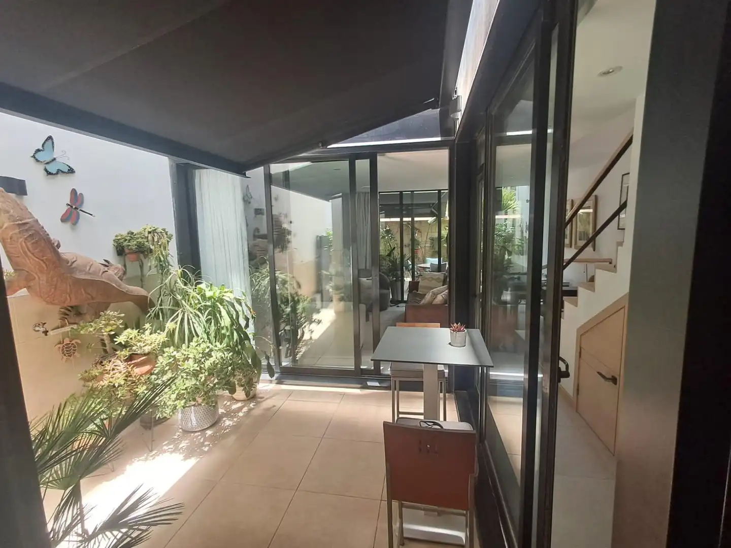 Terrassa de Casa adosada en venda en Granadilla de Abona amb Jardí privat, Terrassa i Moblat