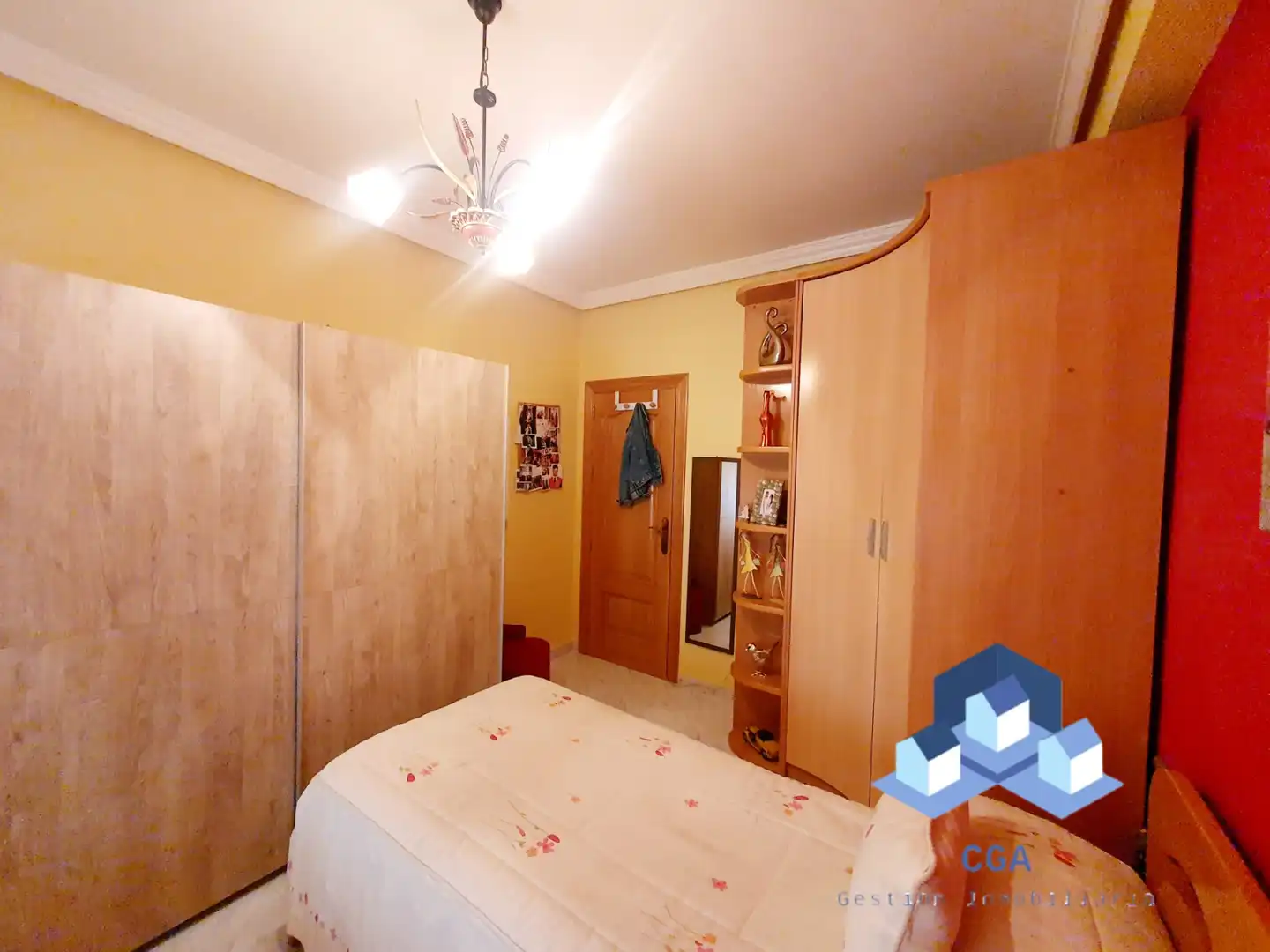 Bedroom of Flat for sale in Lorca  with Storage room, Furnished and Oven