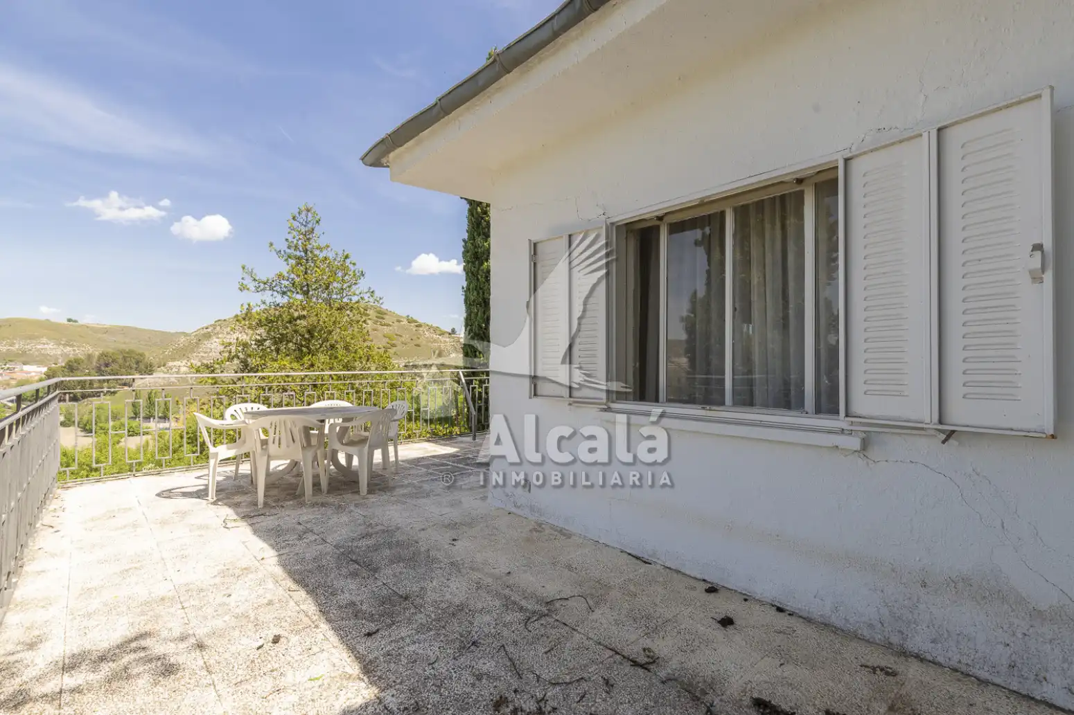 Jardín de Casa o chalet en venta en Valverde de Alcalá con Calefacción, Terraza y Trastero