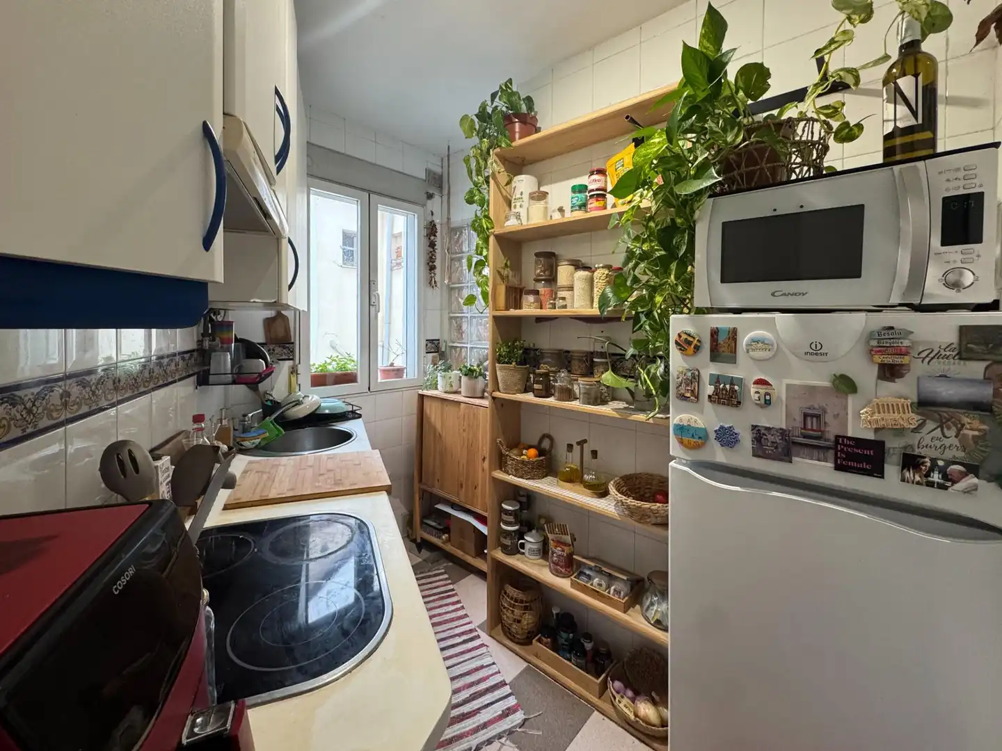 Kitchen of Attic for sale in Madrid  with Air Conditioner and Heating