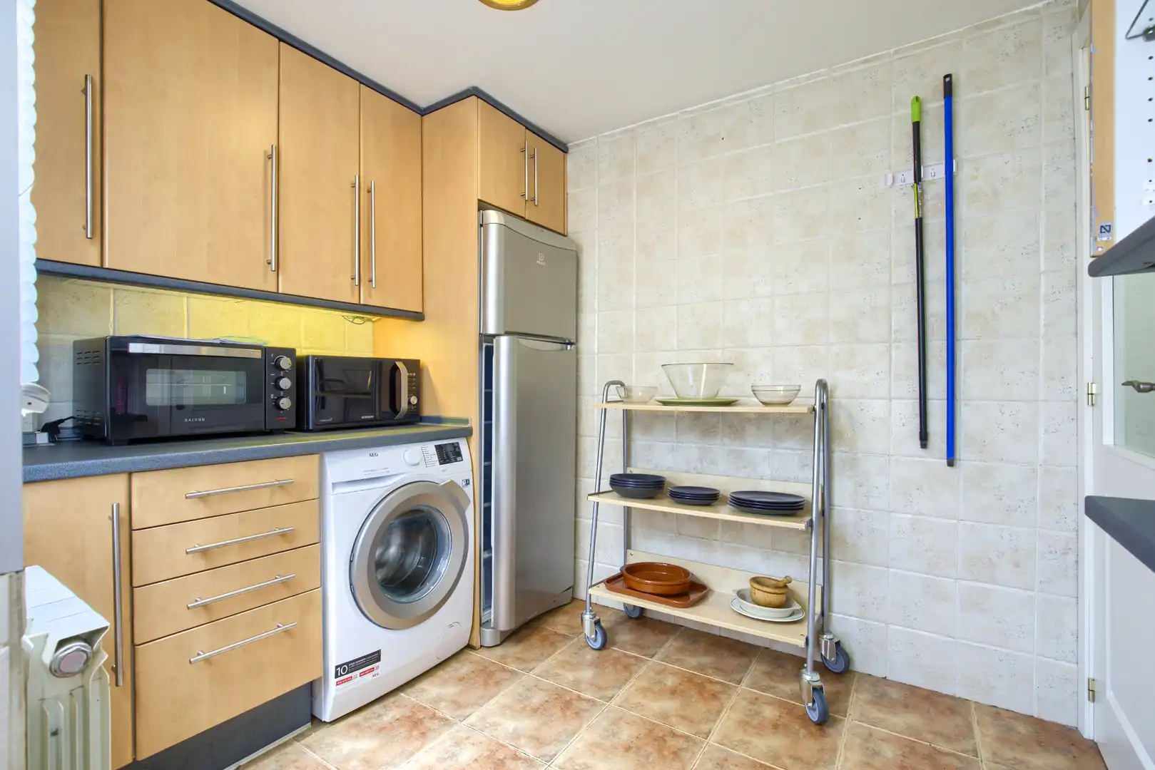 Kitchen of Flat for sale in Getafe  with Air Conditioner, Heating and Furnished