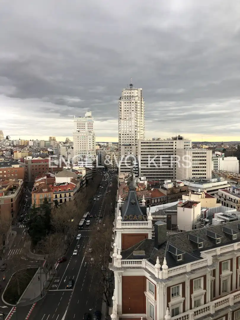 Außenansicht von Wohnung zur Miete in Madrid mit Klimaanlage und Heizung