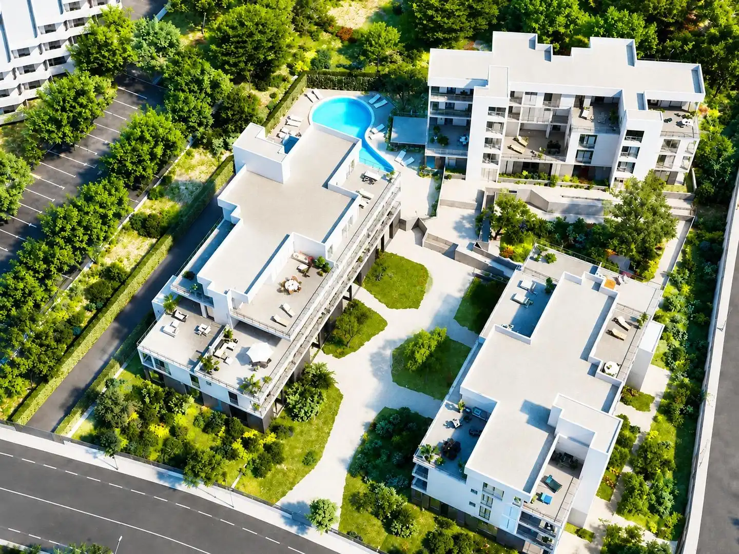 Vista exterior de Planta baja en venta en Calvià con Aire acondicionado, Calefacción y Jardín privado