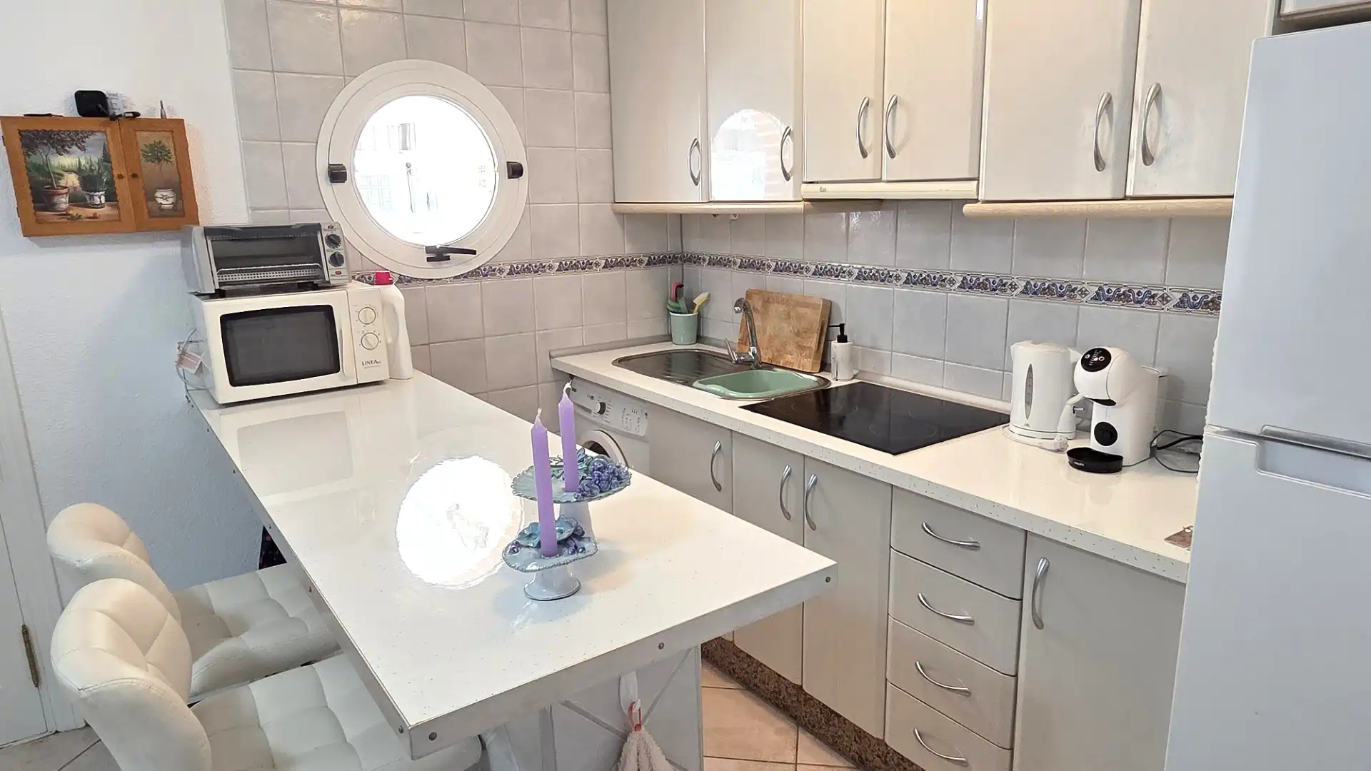 Kitchen of Detached homes for sale in Cartagena  with Air Conditioner, Terrace and Furnished