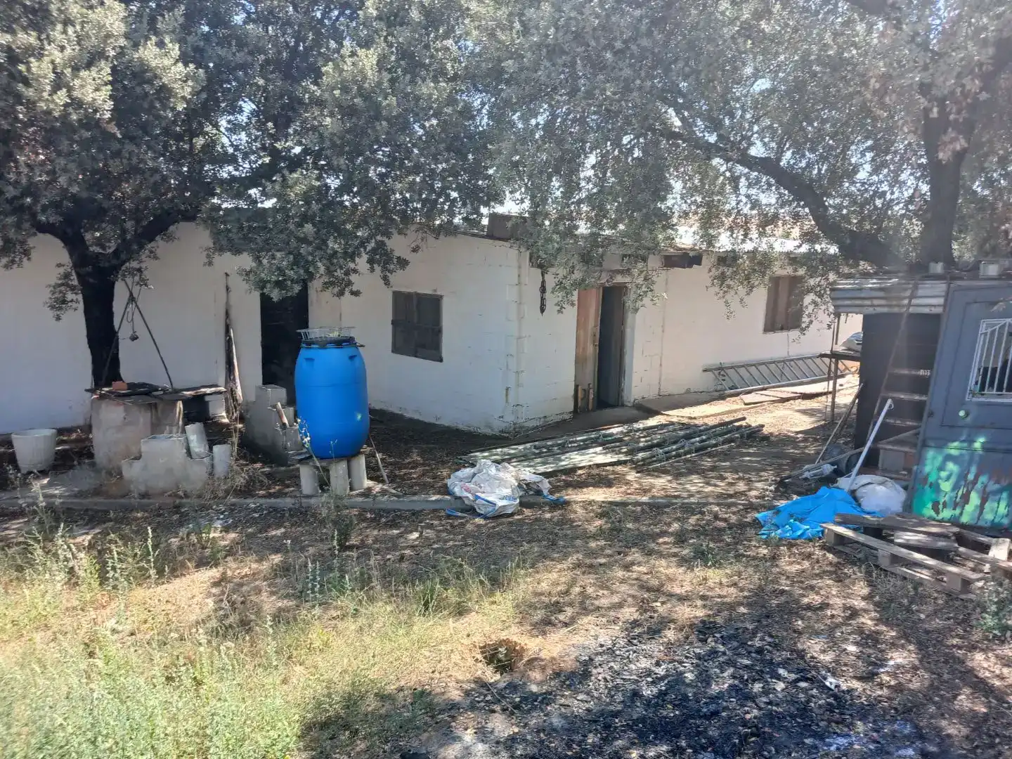 Vista exterior de Casa o xalet en venda en Brazatortas amb Aire condicionat