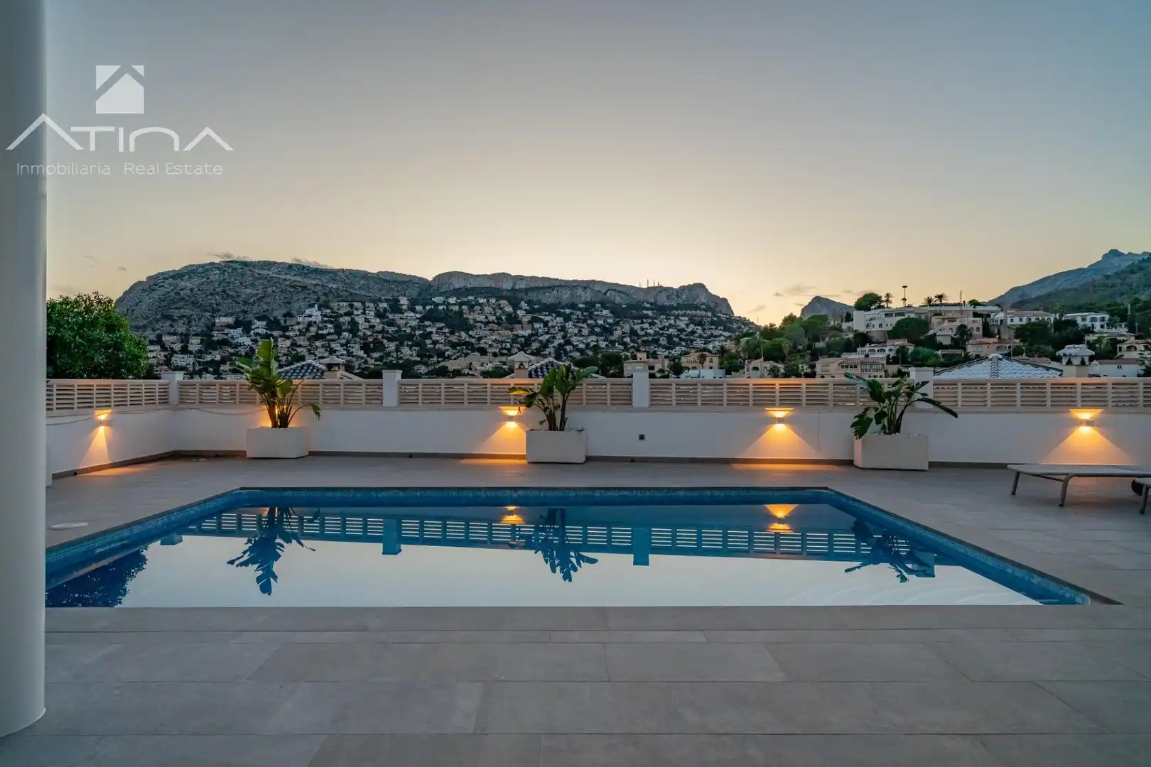 Piscina de Casa o xalet en venda en Calpe / Calp amb Aire condicionat, Calefacció i Jardí privat