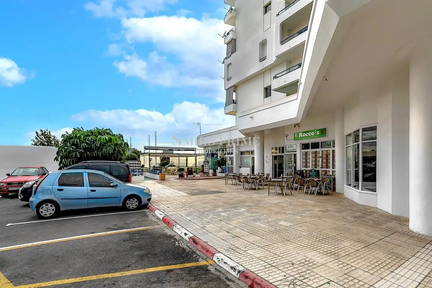 Vista exterior de Estudio en venta en Adeje con Terraza, Amueblado y Piscina comunitaria