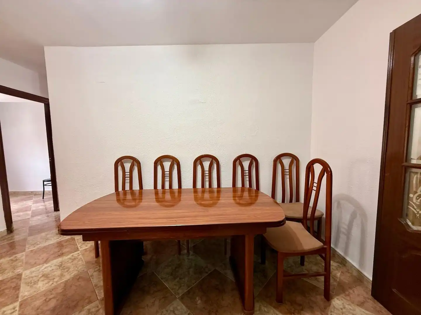 Dining room of Flat for sale in Málaga  with Terrace, Furnished and Balcony