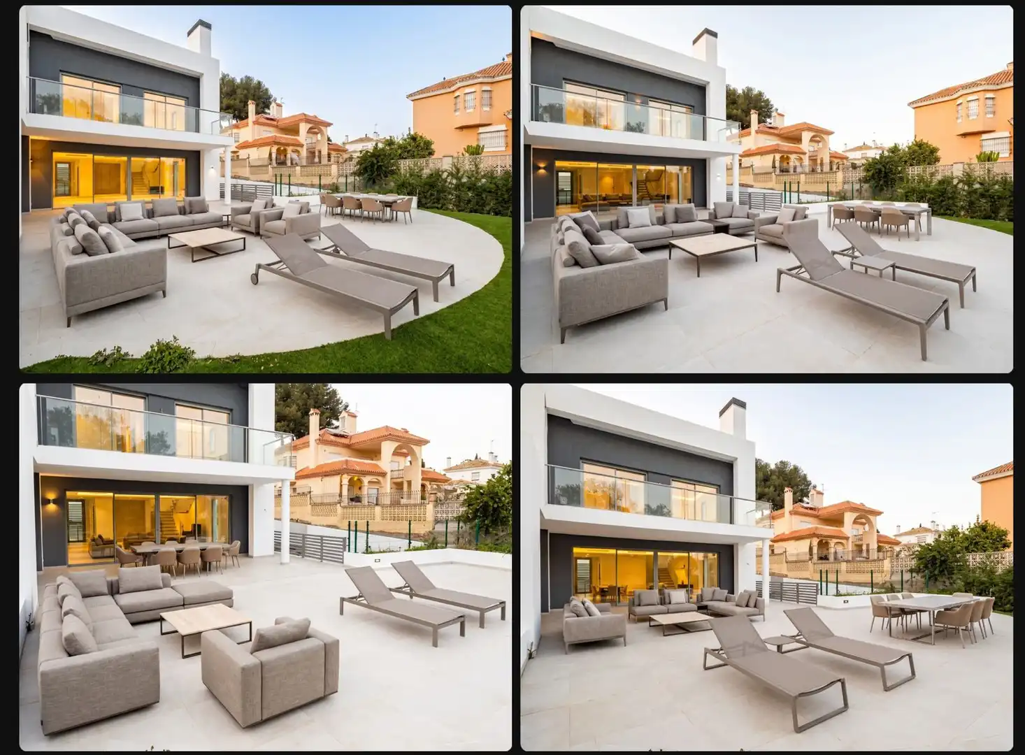 Terraza de Casa adosada en venta en Marbella con Aire acondicionado, Jardín privado y Terraza