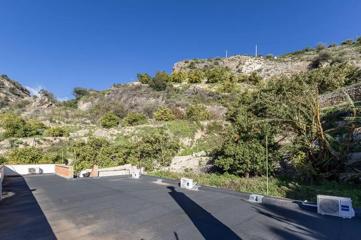 Exterior view of Houses for sale in Los Guájares  with Air Conditioner, Private garden and Swimming Pool