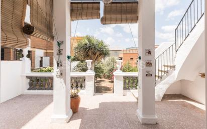 Vista exterior de Casa o xalet en venda en  Barcelona Capital amb Calefacció, Jardí privat i Terrassa