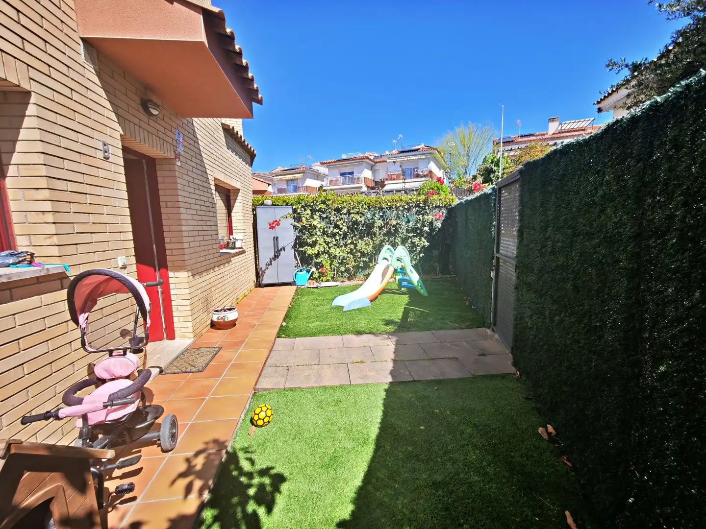 Garden of Detached homes for rent in Altafulla  with Air Conditioner, Heating and Private garden