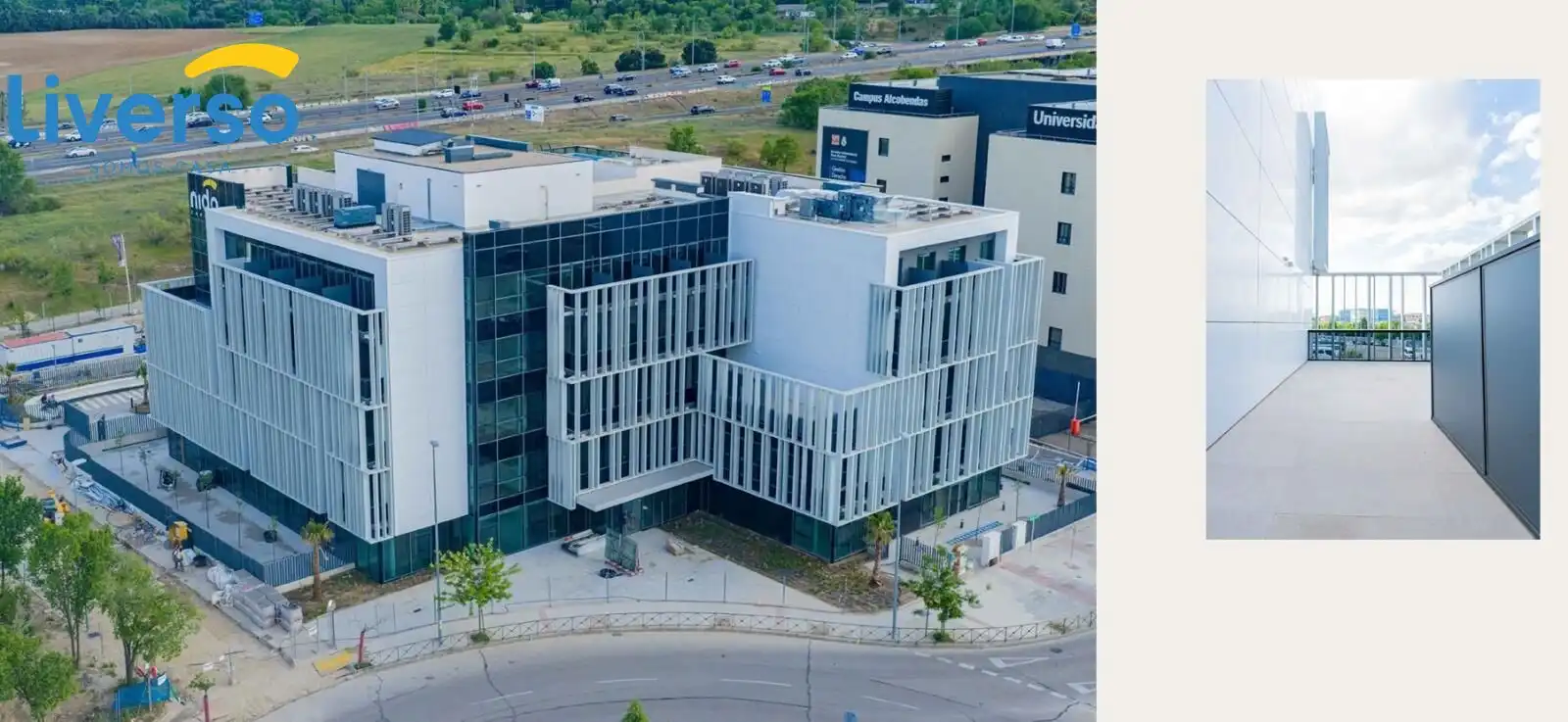 Vista exterior de Oficina en venta en La Moraleja con Aire acondicionado, Calefacción y Terraza