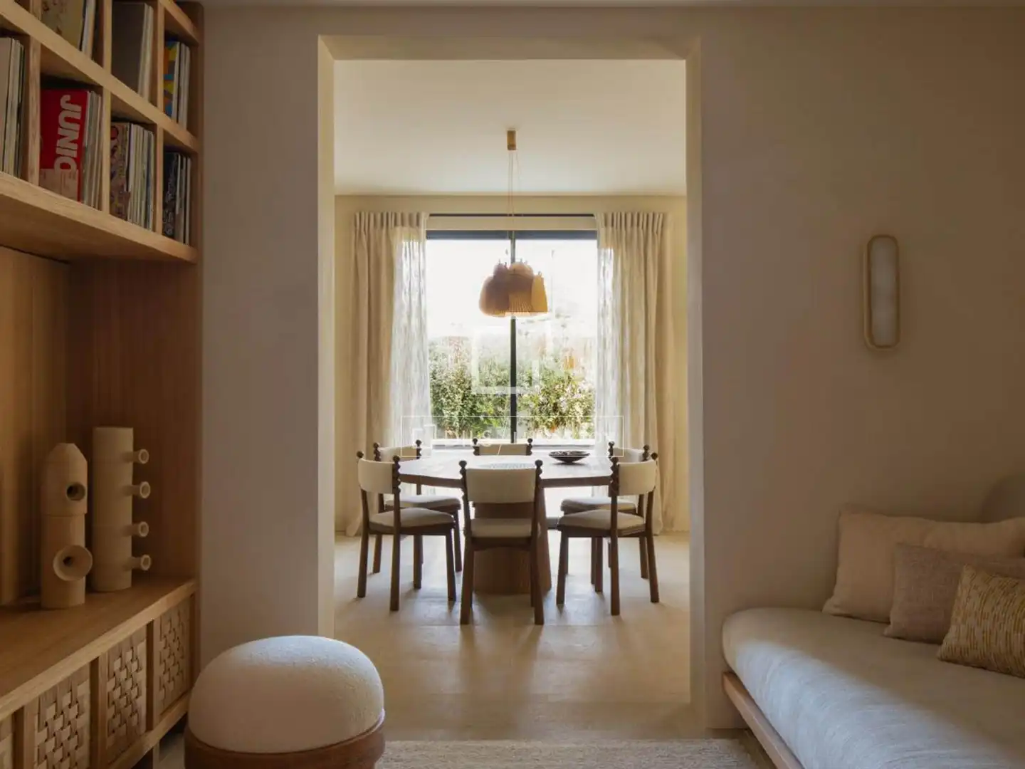 Dining room of Flat for rent in Eivissa  with Air Conditioner, Heating and Terrace