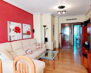 Living room of Flat for sale in  Murcia Capital  with Air Conditioner, Terrace and Balcony