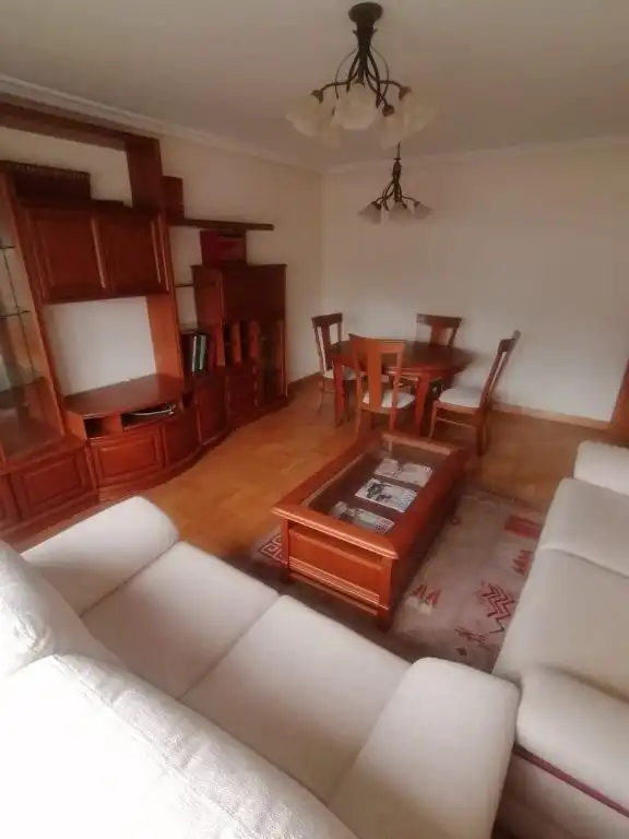 Sala d'estar de Pis en venda en Gijón  amb Calefacció, Parquet i Terrassa