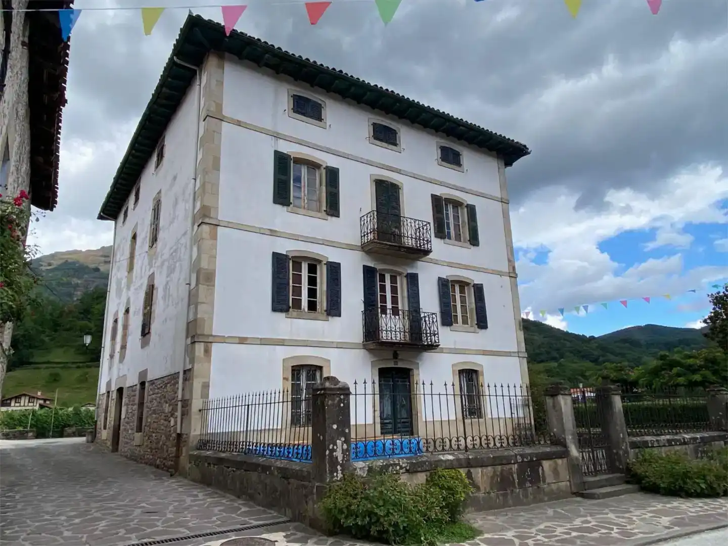 Exterior view of Flat for sale in Ituren  with Private garden
