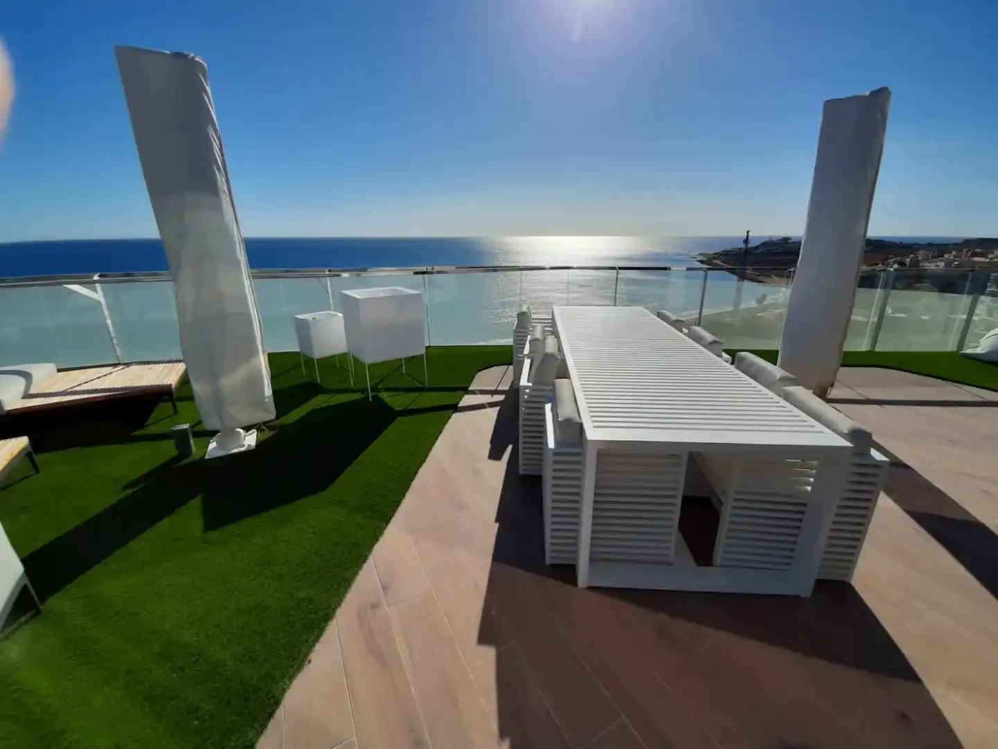 Terrace of Attic for rent in Alicante / Alacant  with Air Conditioner, Heating and Terrace