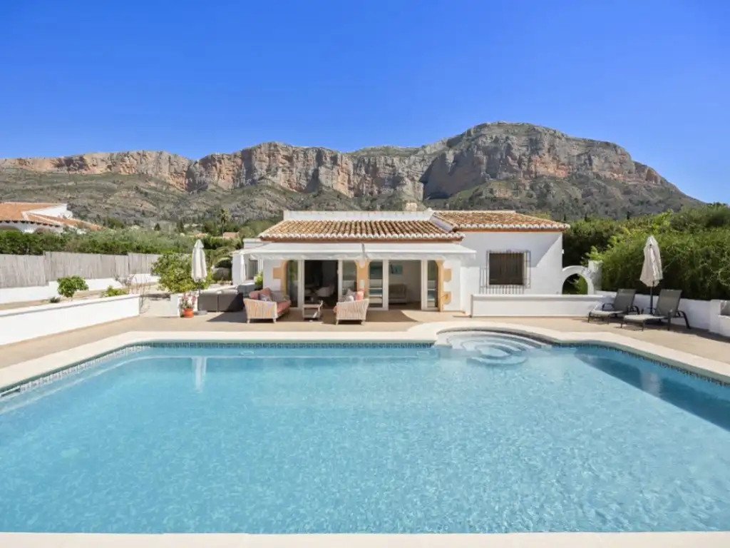 Exterior view of Houses for sale in Jávea / Xàbia  with Air Conditioner, Heating and Swimming Pool