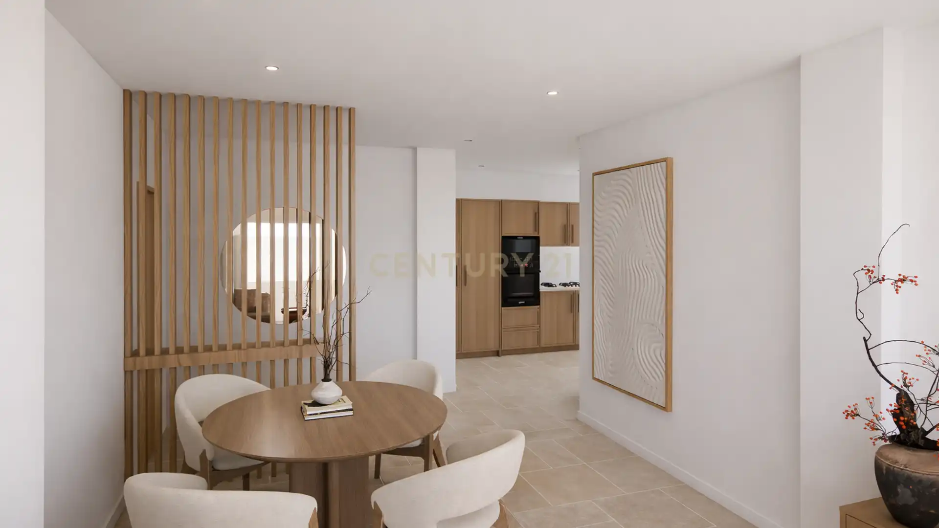 Cocina de Apartamento en venta en Rincón de la Victoria con Aire acondicionado, Piscina y Balcón