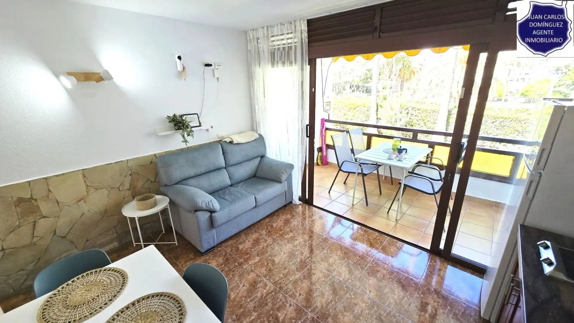Wohnzimmer von Wohnungen zur Miete in Mogán mit Terrasse, Möbliert und Gemeinschaftspool