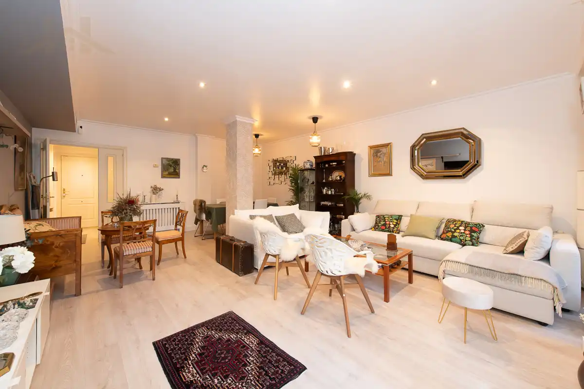 Living room of Ground floor for sale in La Moraleja  with Air Conditioner, Heating and Private garden