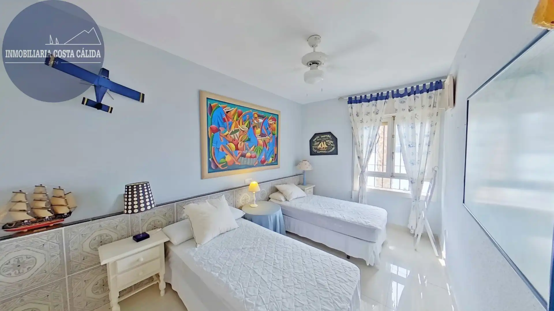 Habitación de Casa adosada en venta en Águilas con Terraza, Trastero y Balcón
