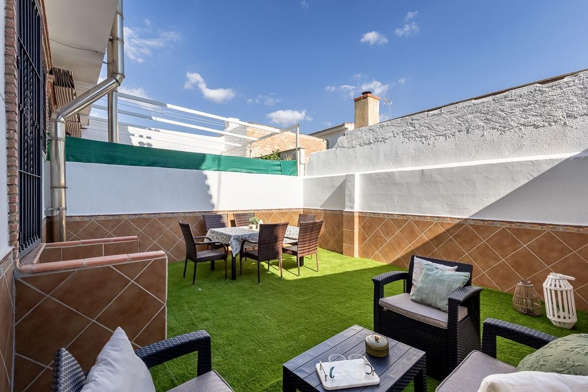 Terrace of Single-family semi-detached for sale in Churriana de la Vega  with Air Conditioner, Terrace and Balcony