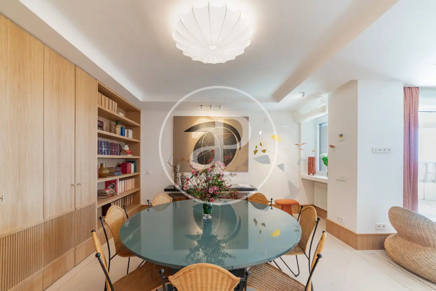 Esszimmer von Wohnung zum Verkauf in Madrid mit Klimaanlage, Heizung und Terrasse