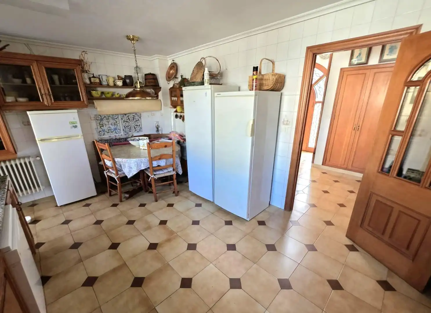 Cuina de Casa o xalet en venda en Castellón de la Plana / Castelló de la Plana amb Calefacció, Jardí privat i Terrassa