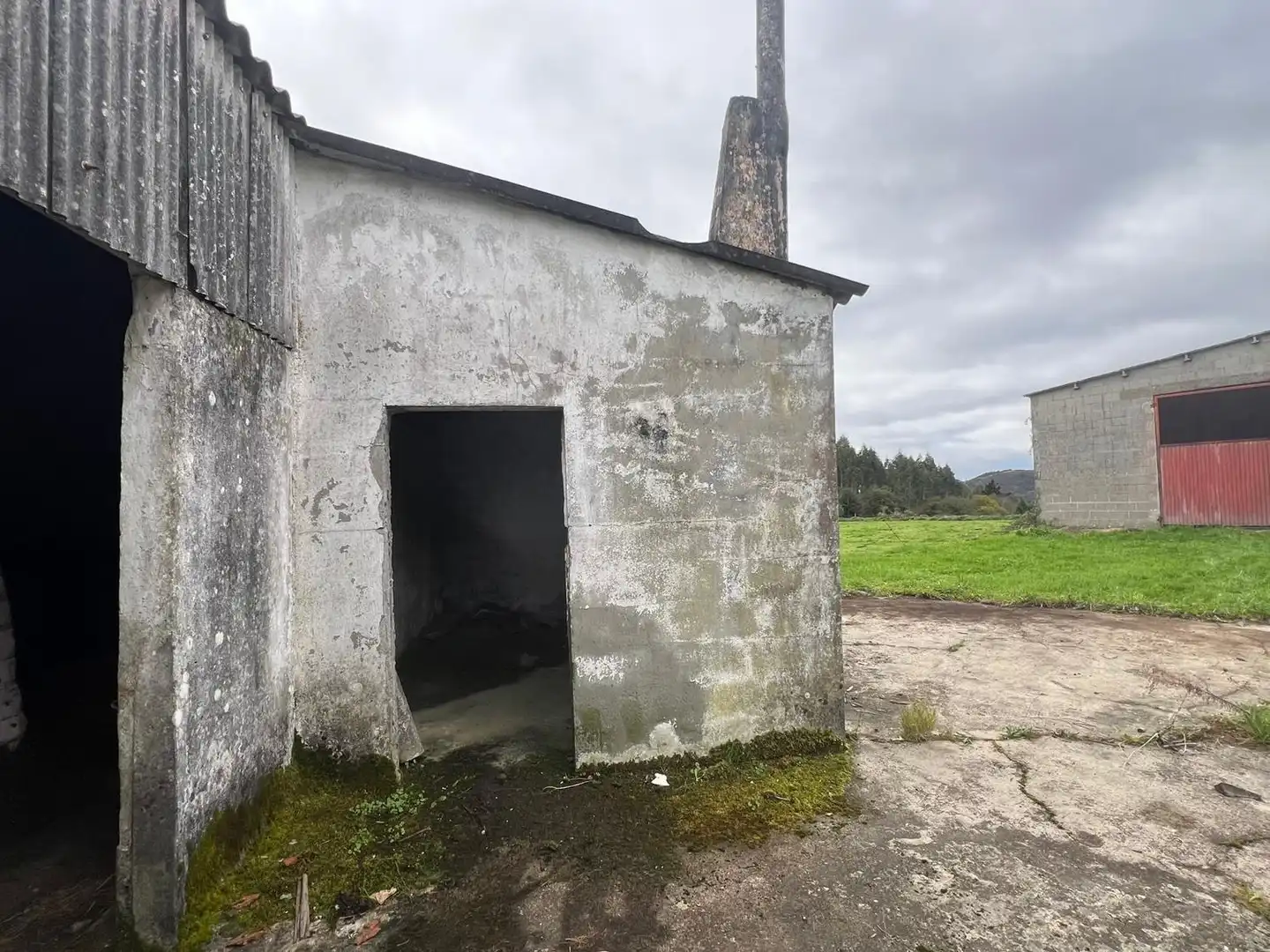 Vista exterior de Casa o xalet en venda en A Capela , A Coruña