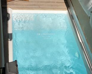 Swimming pool of Single-family semi-detached for sale in  Valencia Capital  with Air Conditioner, Terrace and Storage room